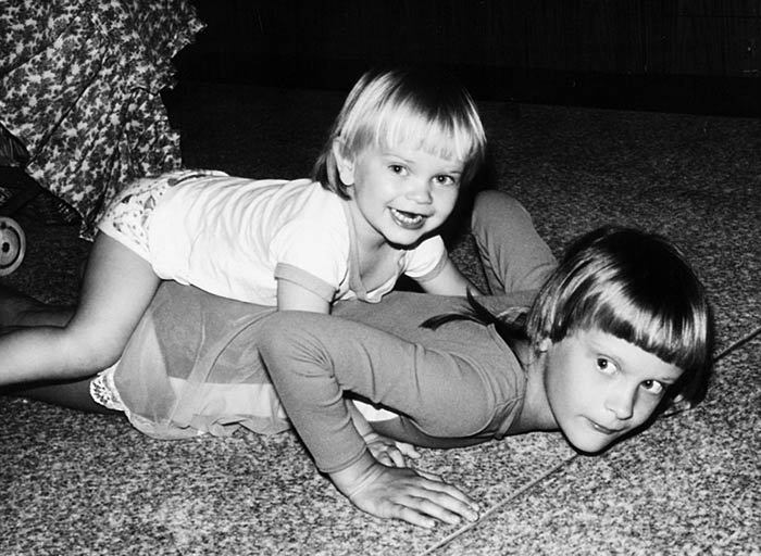 Susann und ich – ca. 1986
