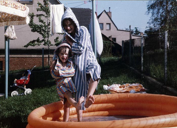 Susann und ich – ca. 1988