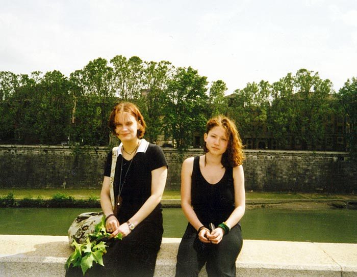 Bea und ich – Rom – 1996