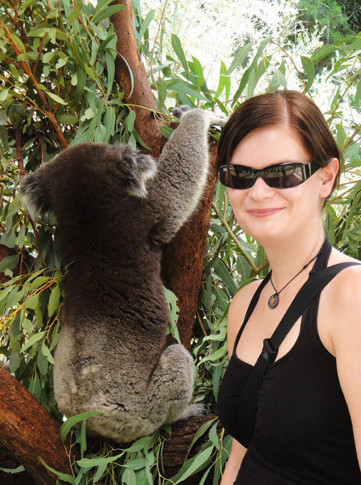 Susann mit ihrem neuen Freund – Australien – 2010
